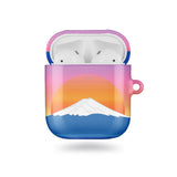 夕陽富士山 客製化 AirPods 耳機保護套