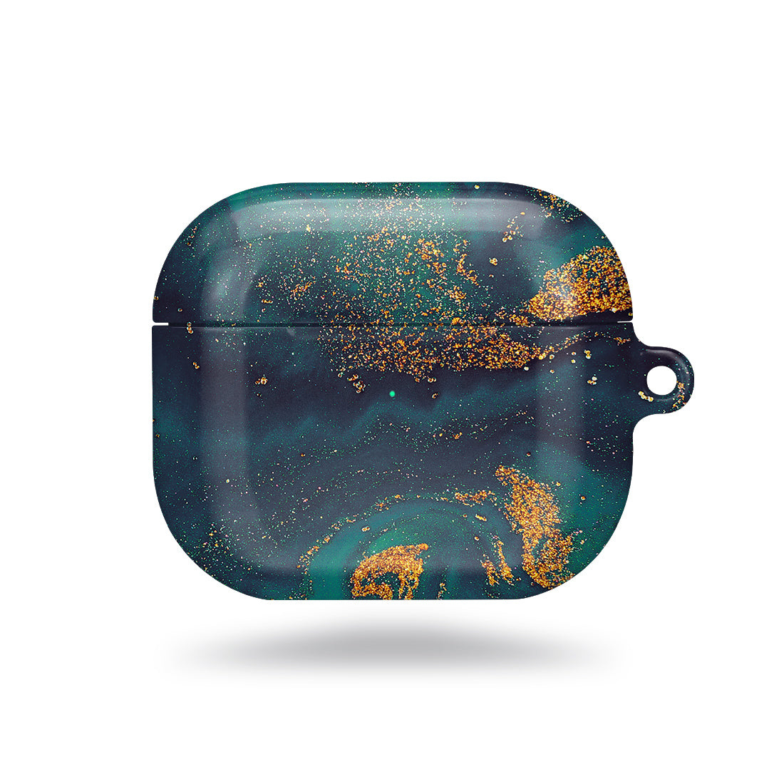 Green Night Quicksand | Custom AirPods 3 Case