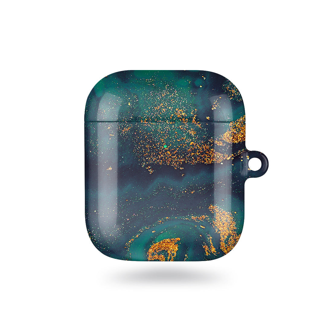 Green Night Quicksand | Custom AirPods Case