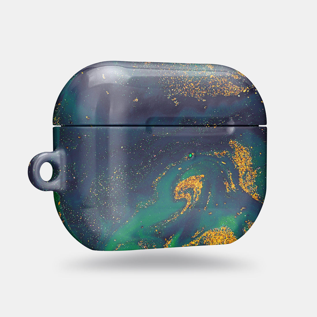 Green Night Quicksand | Custom AirPods Pro 2 Case