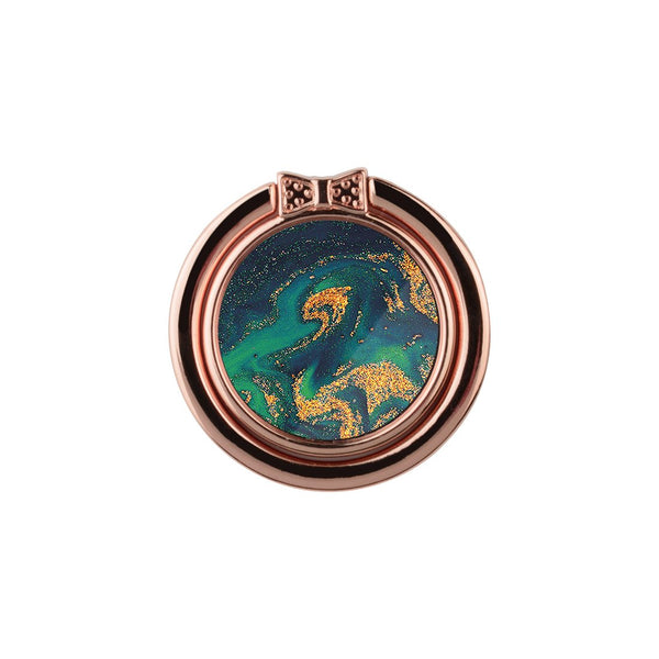 Green Night Quicksand | Custom Phone Ring Holder