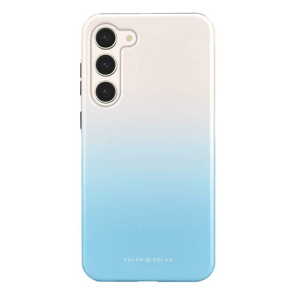 LV Neon Blue Samsung Galaxy S23 Plus Clear Case