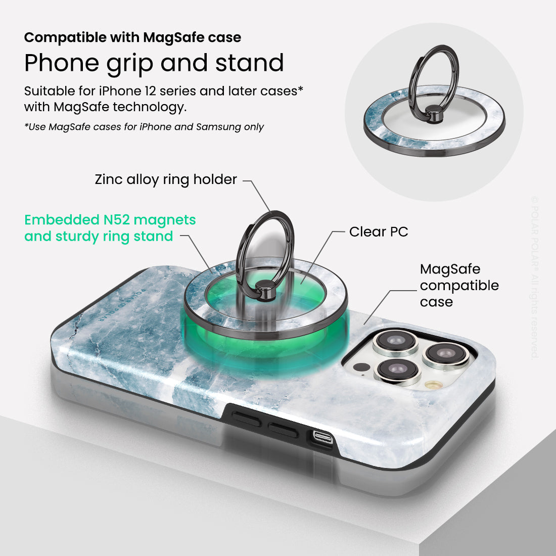 Standard_MagSafe Phone Grip and Ring Holder