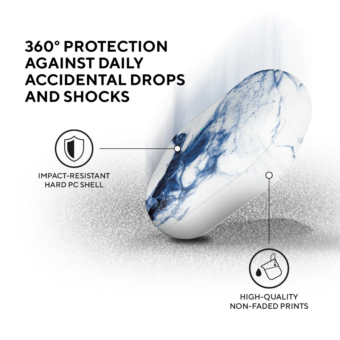 靛藍古瓶 | 客製化 AirPods 3 保護殼