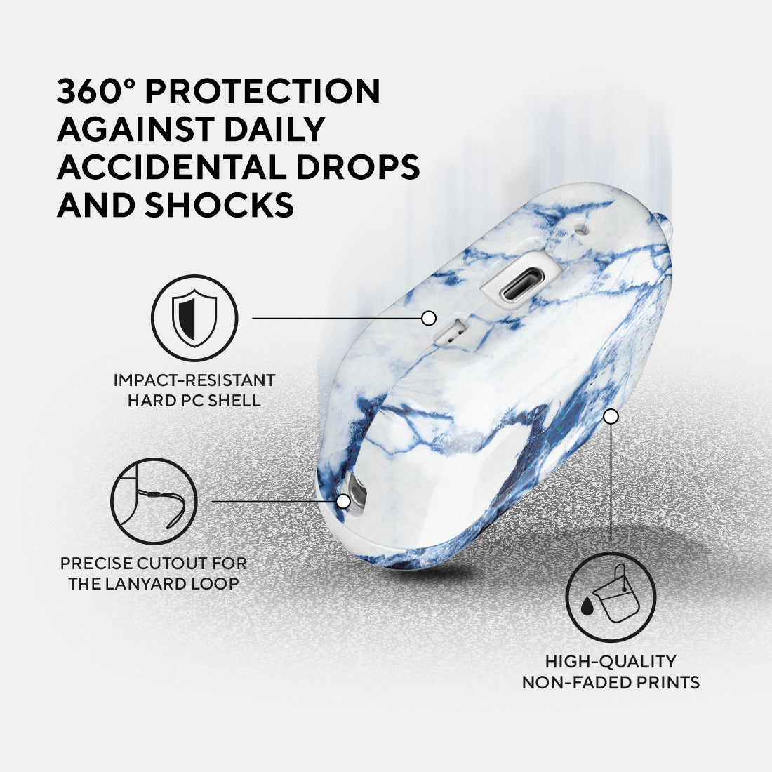 靛藍古瓶 | AirPods Pro 2 耳機保護套