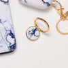Indigo Vase | Phone Ring Holder