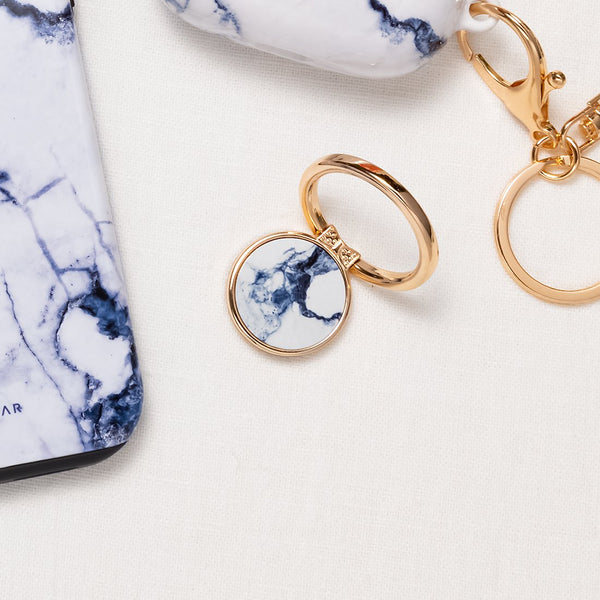 Indigo Vase | Phone Ring Holder