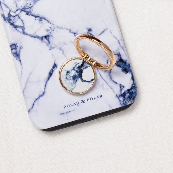 Indigo Vase | Phone Ring Holder