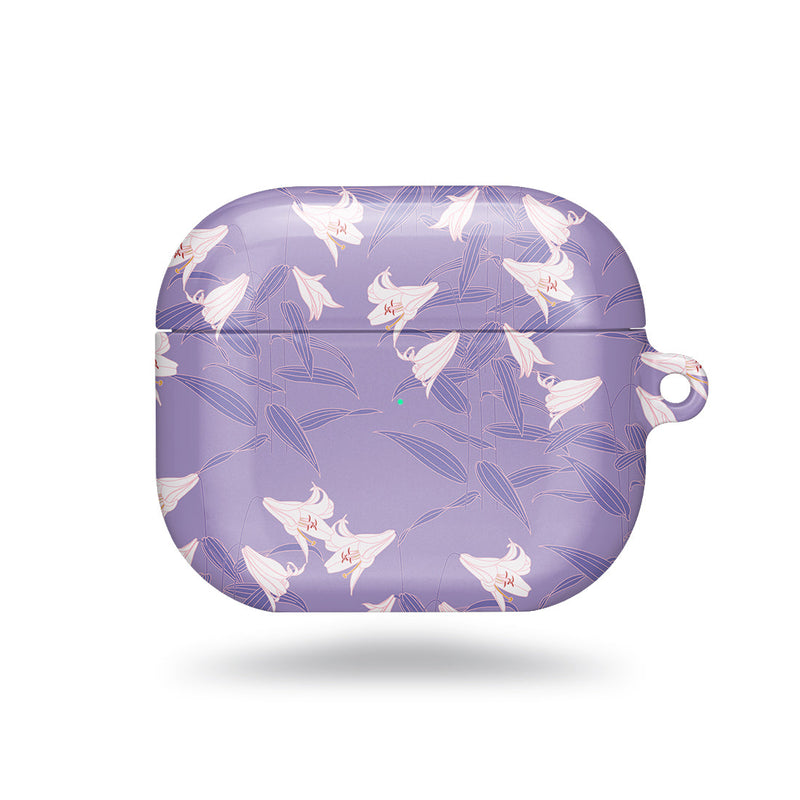 Lavender Lily | Custom AirPods 3 Case