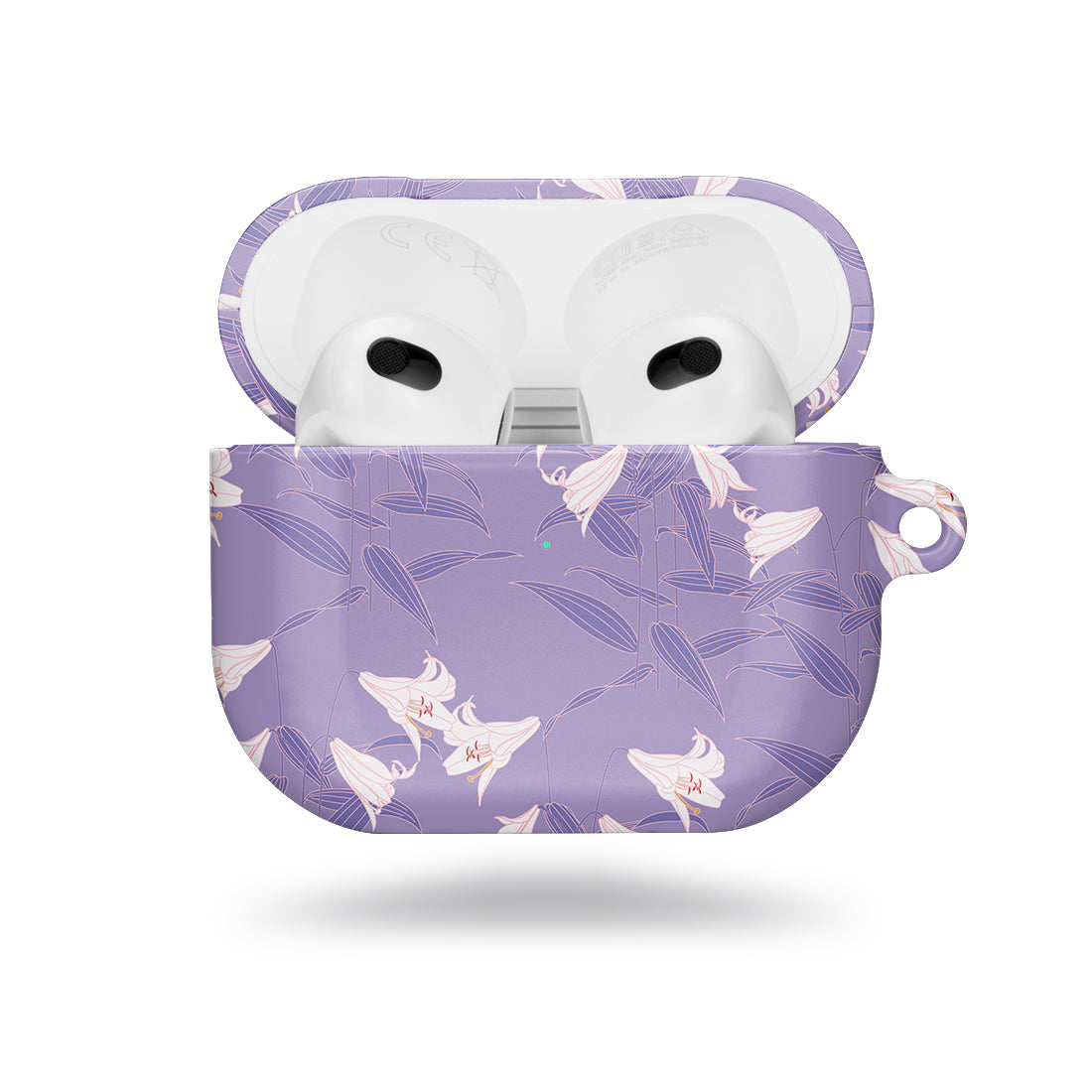 Lavender Lily | Custom AirPods 3 Case