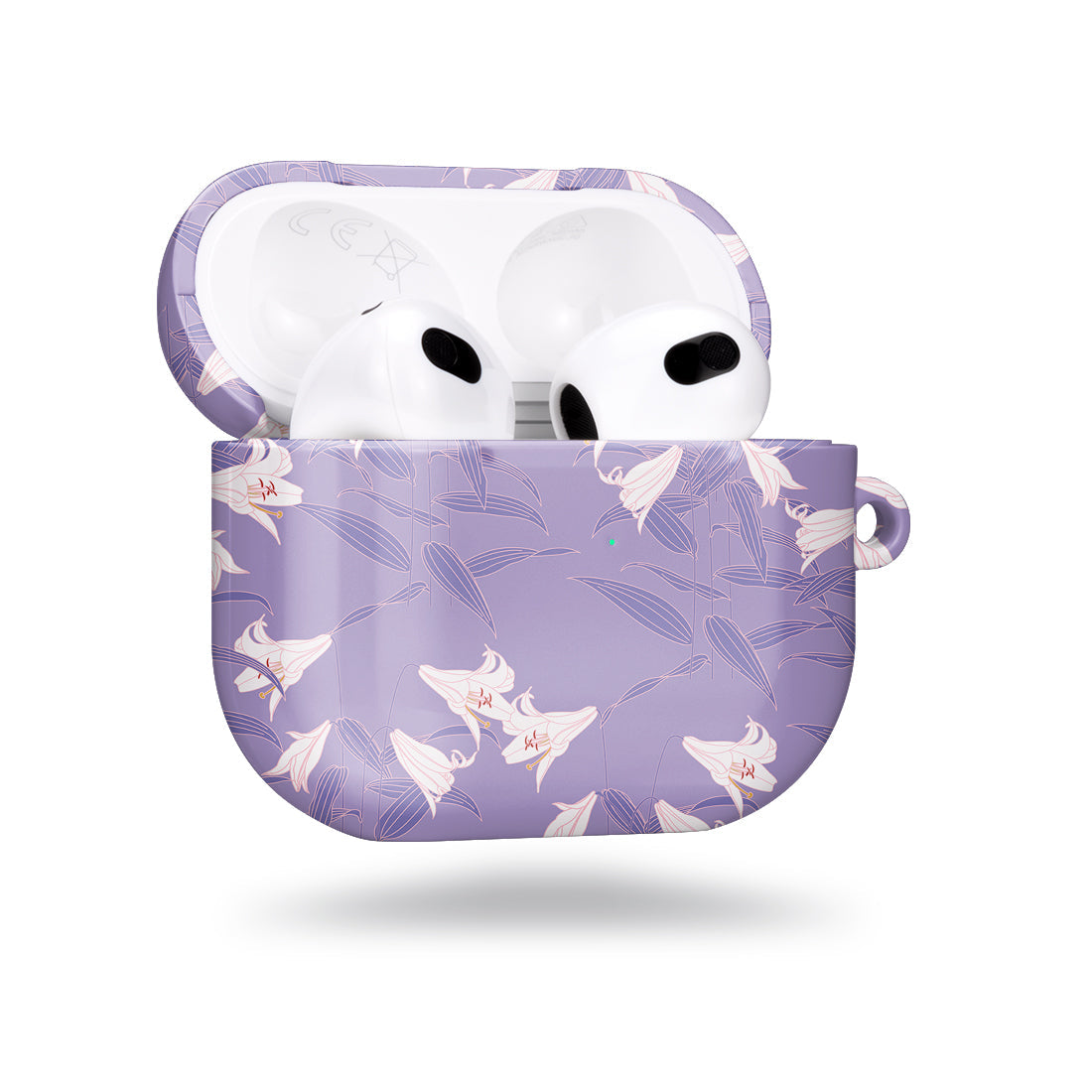 Lavender Lily | Custom AirPods 3 Case