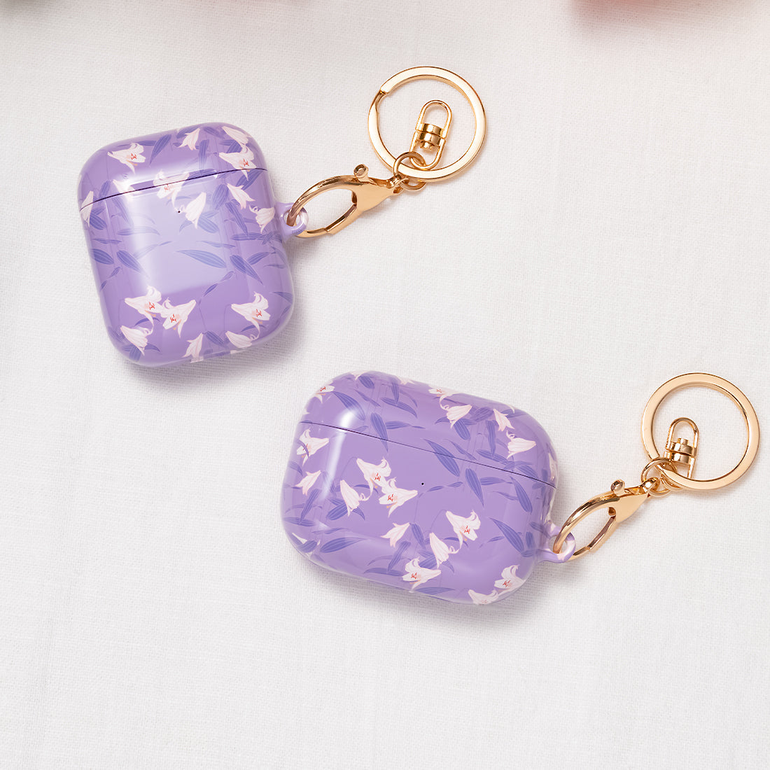 Lavender Lily | Custom AirPods 3 Case