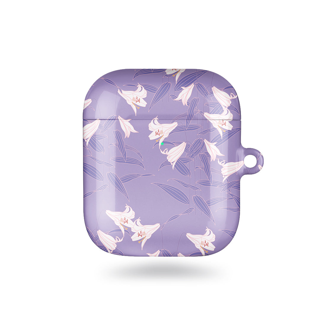 Lavender Lily | Custom AirPods Case