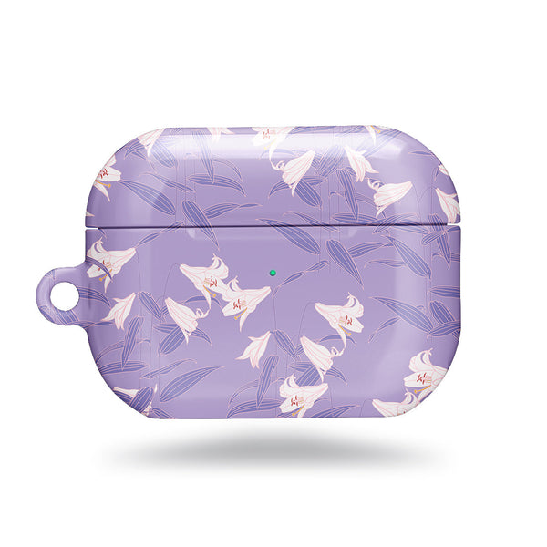 Lavender Lily | Custom AirPods Pro 2 Case