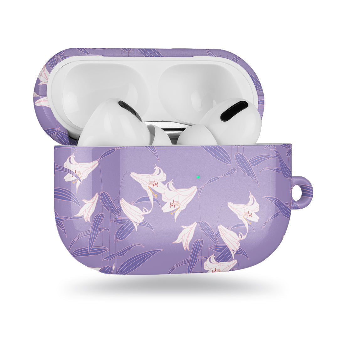 Lavender Lily | Custom AirPods Pro Case