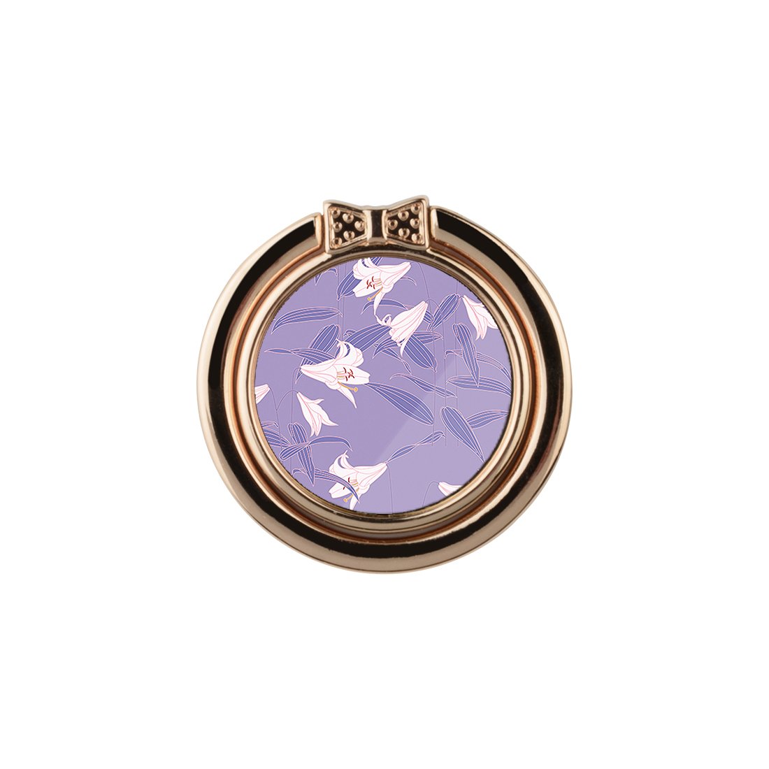 Lavender Lily Adhesive Phone Ring Holder