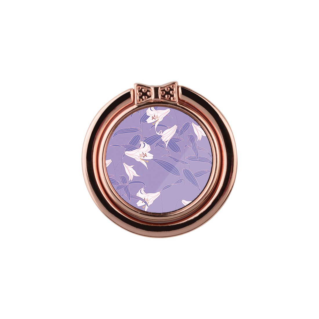 Lavender Lily Adhesive Phone Ring Holder