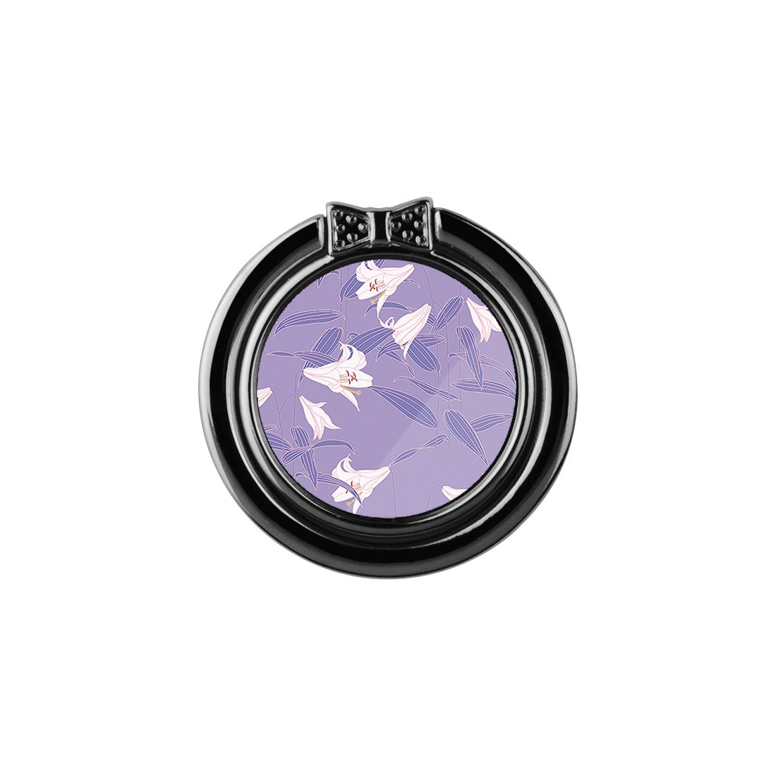 Lavender Lily | Custom Phone Ring Holder  (Non-MagSafe)