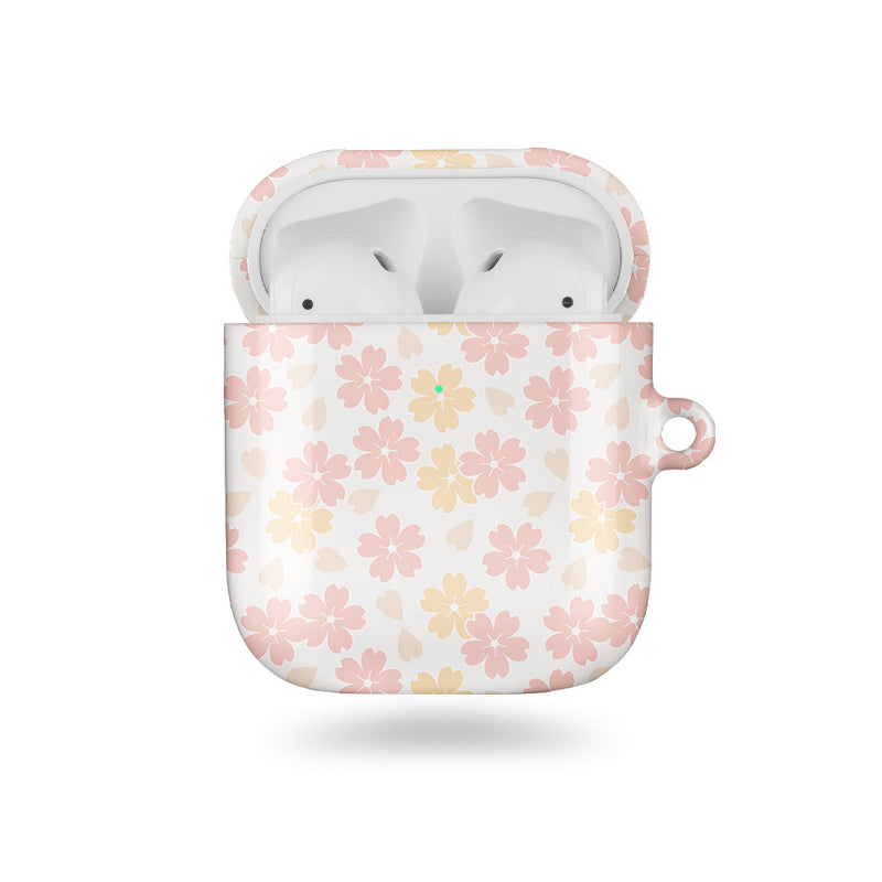 淺粉色櫻花 客製化 AirPods 耳機保護套