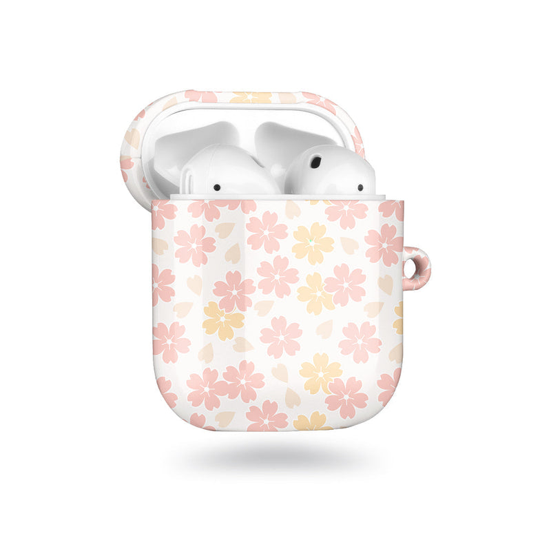 淺粉色櫻花 客製化 AirPods 耳機保護套