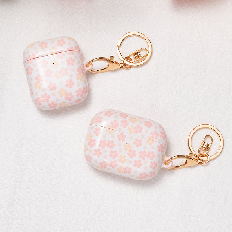 淺粉色櫻花 客製化 AirPods 耳機保護套