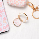 淺粉色櫻花 手機扣環支架