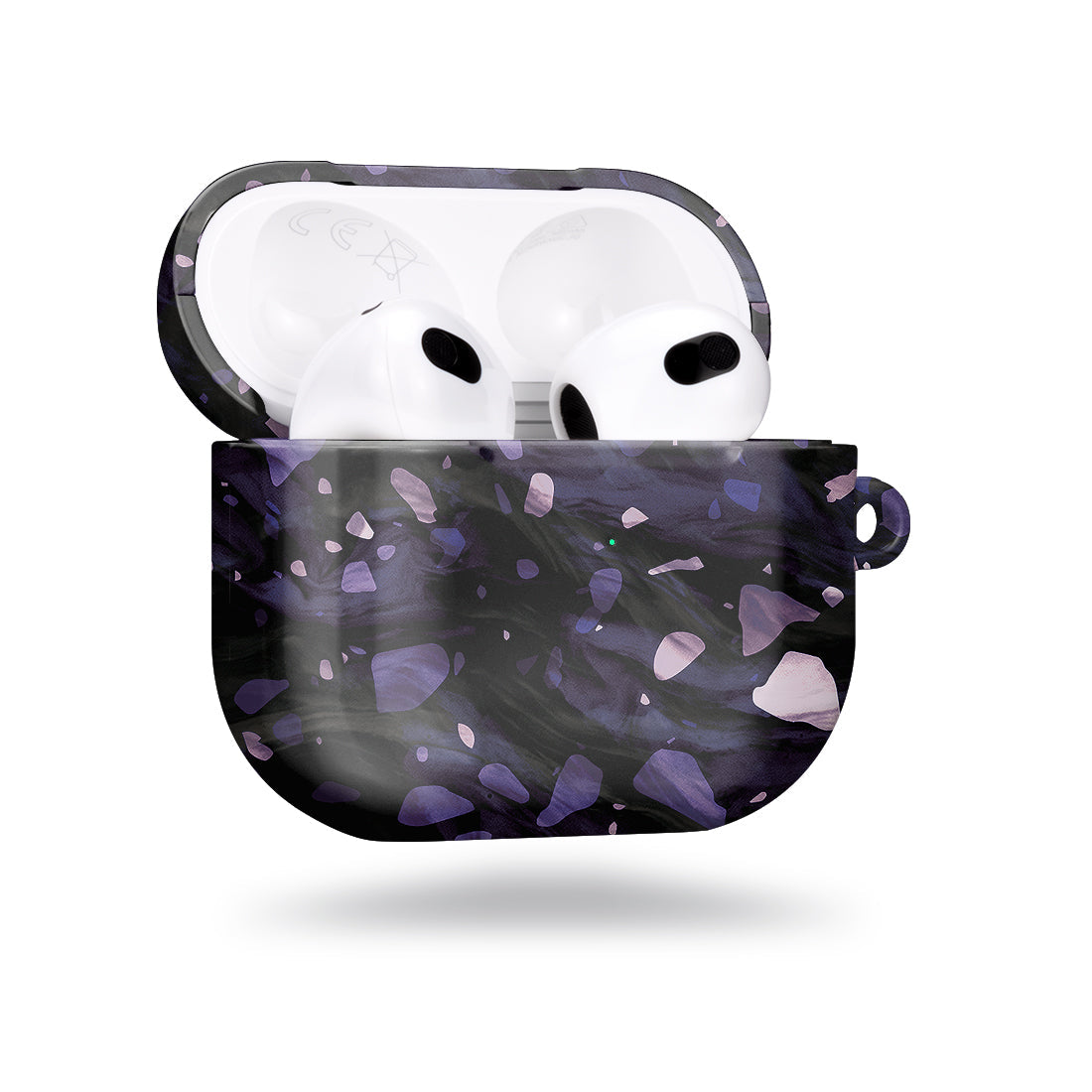 Lilac Terrazzo Gem | Custom AirPods 3 Case