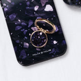 Lilac Terrazzo Gem | Custom Phone Ring Holder