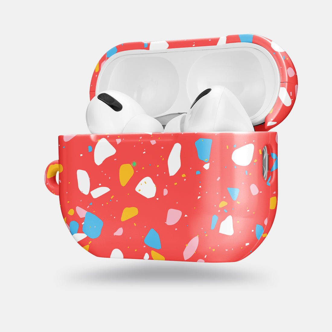 Living Coral Terrazzo | Custom AirPods Pro 2 Case