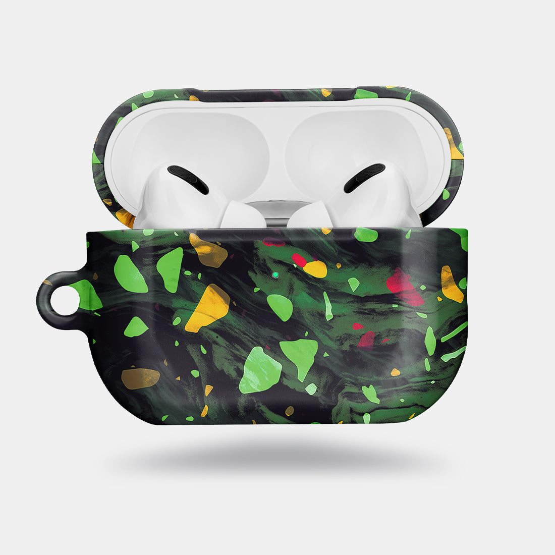 Malachite Terrazzo Gem | AirPods Pro 2 Case