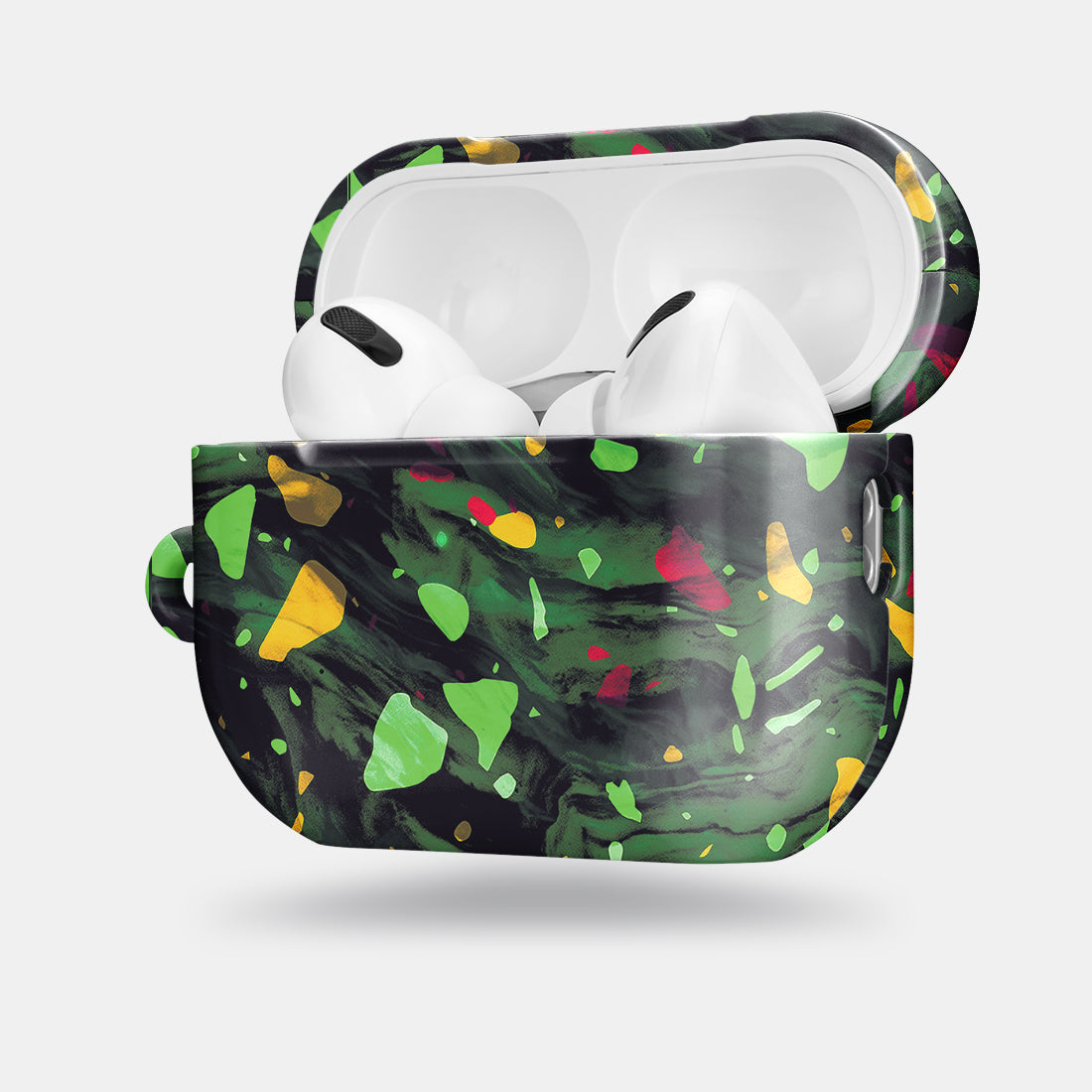 Malachite Terrazzo Gem | AirPods Pro 2 Case