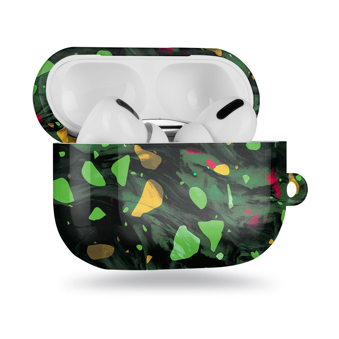 Malachite Terrazzo Gem | AirPods Pro Case