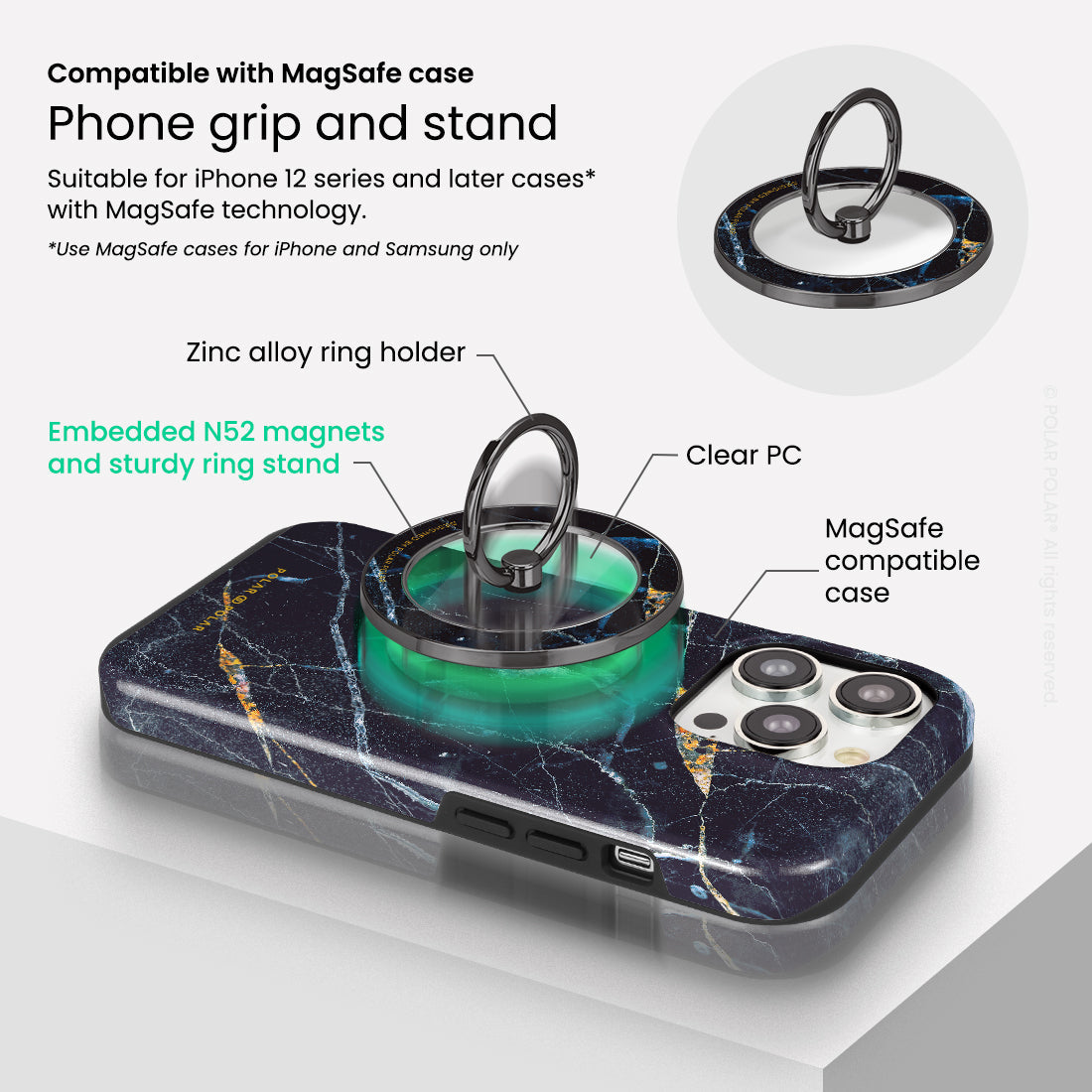 Standard_MagSafe Phone Grip and Ring Holder