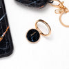 Midnight Marble | Phone Ring Holder