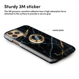 Midnight Marble | Custom Phone Ring Holder