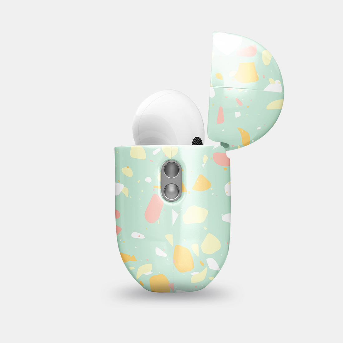 霧綠色水磨石 | AirPods Pro 2 耳機保護套