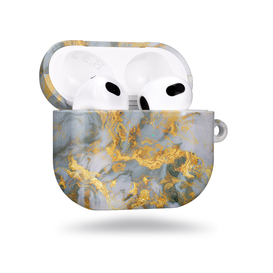 大理石霧紋 | 客製化 AirPods 3 保護殼