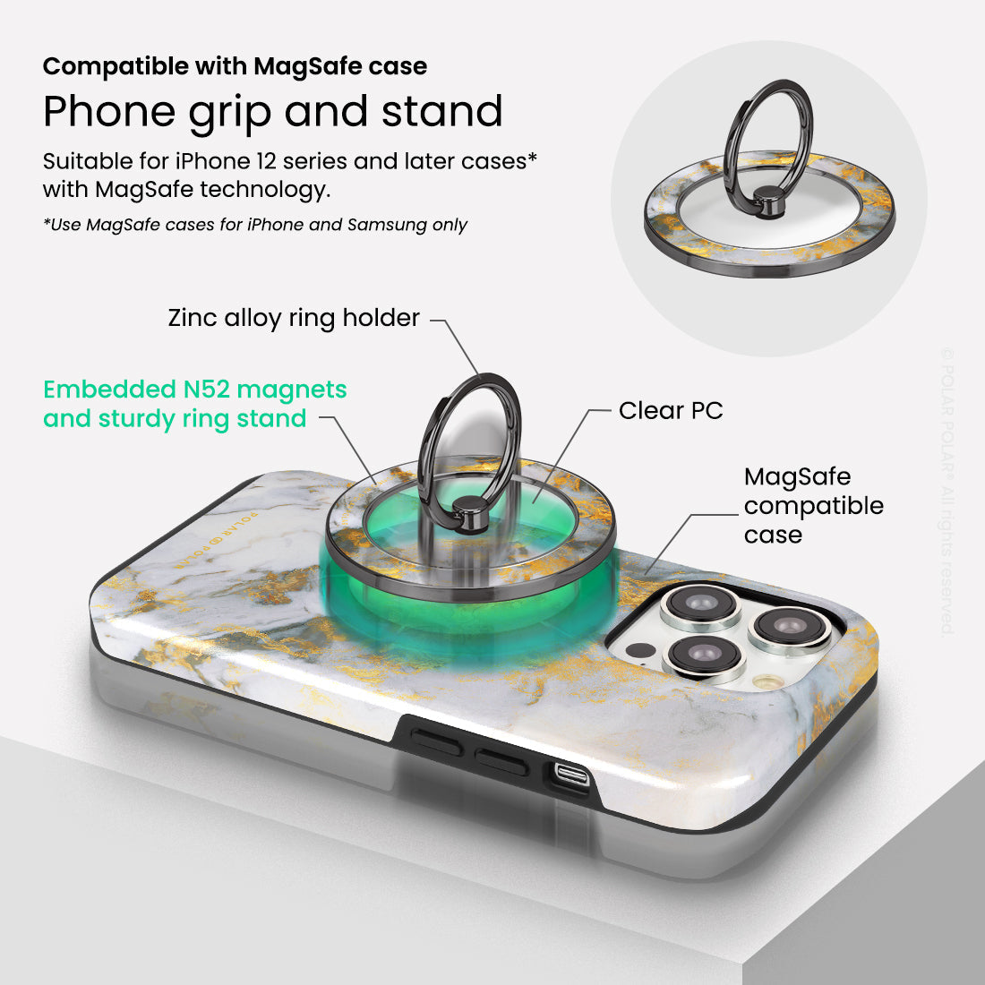 Standard_MagSafe Phone Grip and Ring Holder