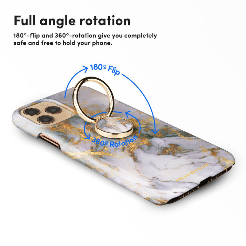 Mist Marble | Custom Phone Ring Holder