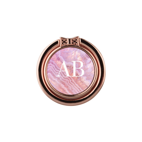 Misty Rose Coral | Custom Phone Ring Holder