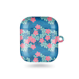 軍藍櫻花海 AirPods 耳機保護套
