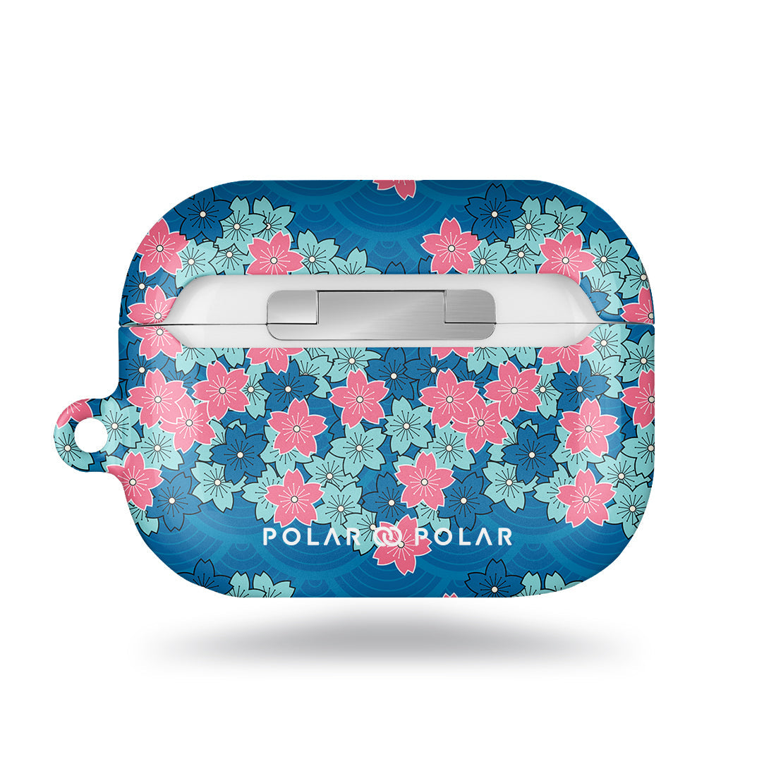 Navy Sakura Wave | AirPods Pro Case