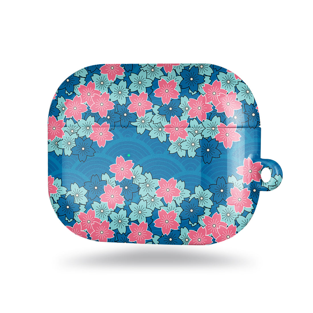 Navy Sakura Wave | AirPods Pro Case