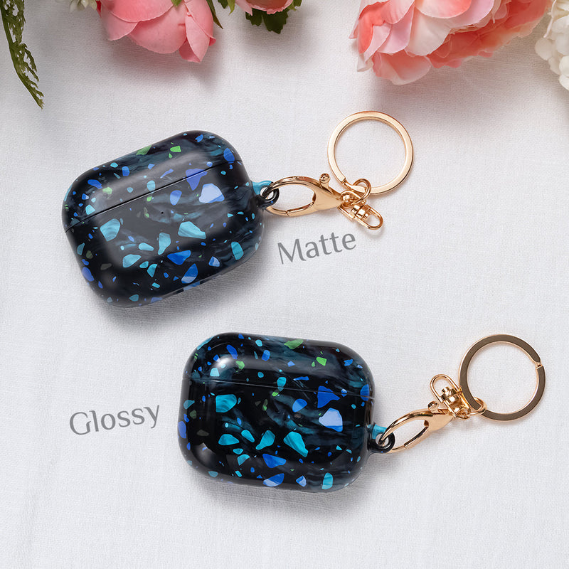 Ocean Terrazzo Gem | Custom AirPods 3 Case