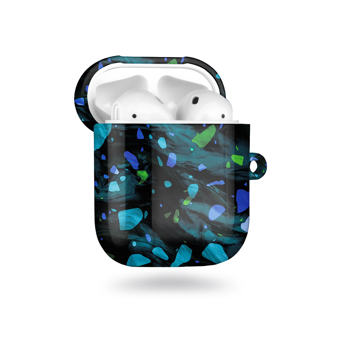 Ocean Terrazzo Gem | Custom AirPods Case