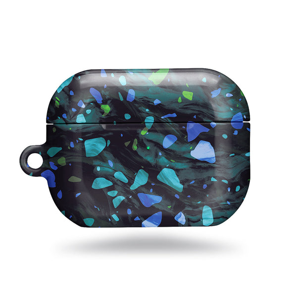 深海水磨石 | 客製化 AirPods Pro 2 耳機保護套