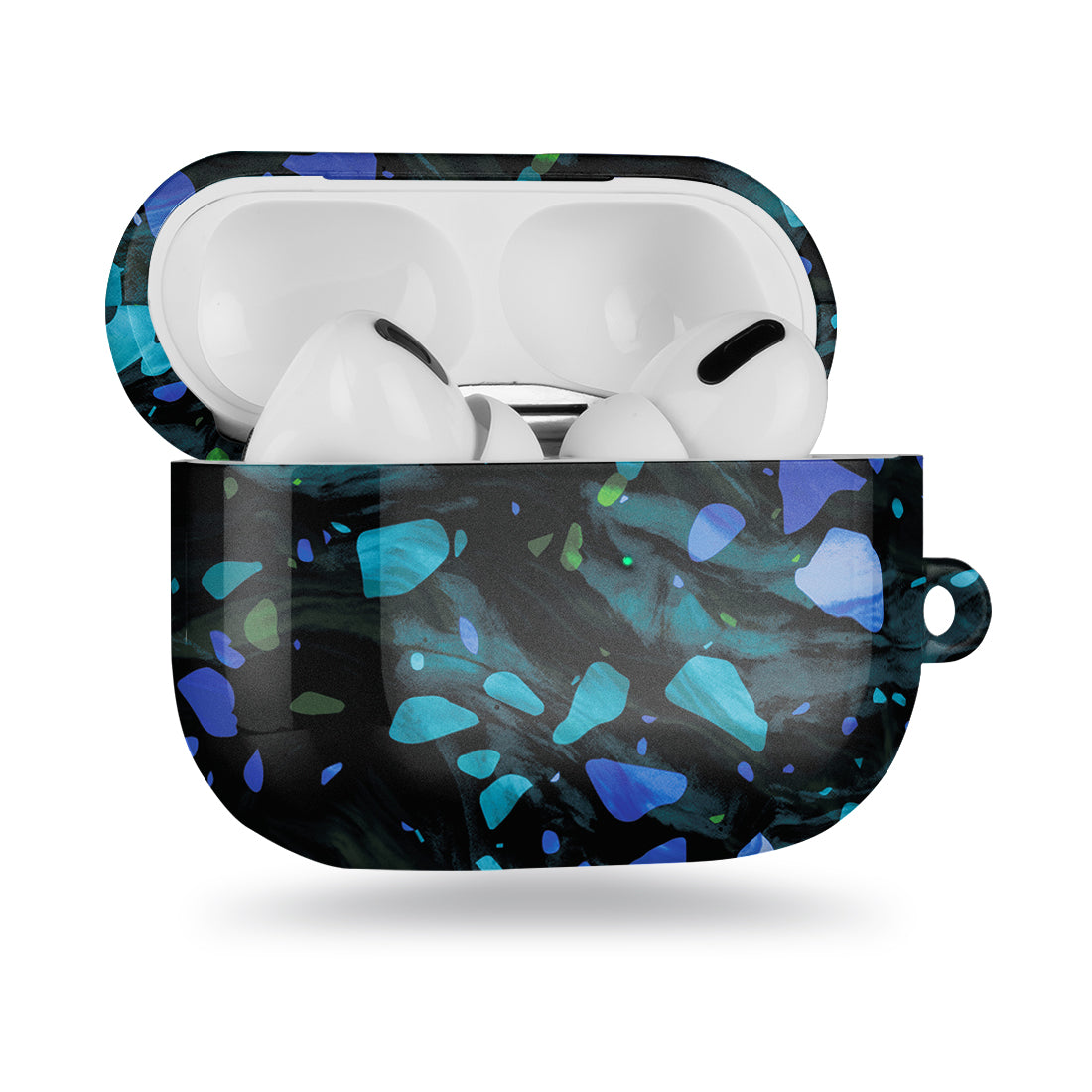 Ocean Terrazzo Gem | Custom AirPods Pro Case