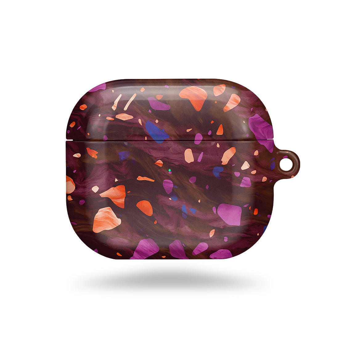 Paprika Terrazzo Gem | Custom AirPods 3 Case