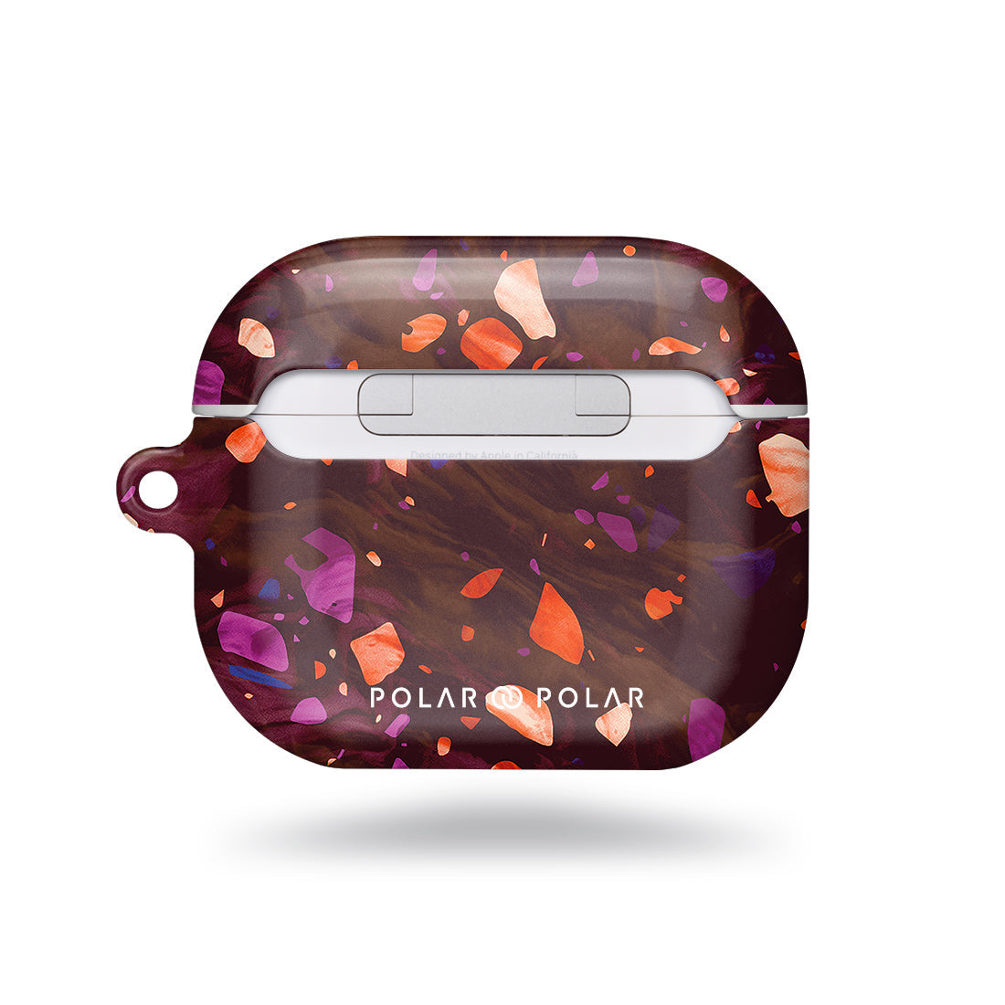 Paprika Terrazzo Gem | Custom AirPods 3 Case