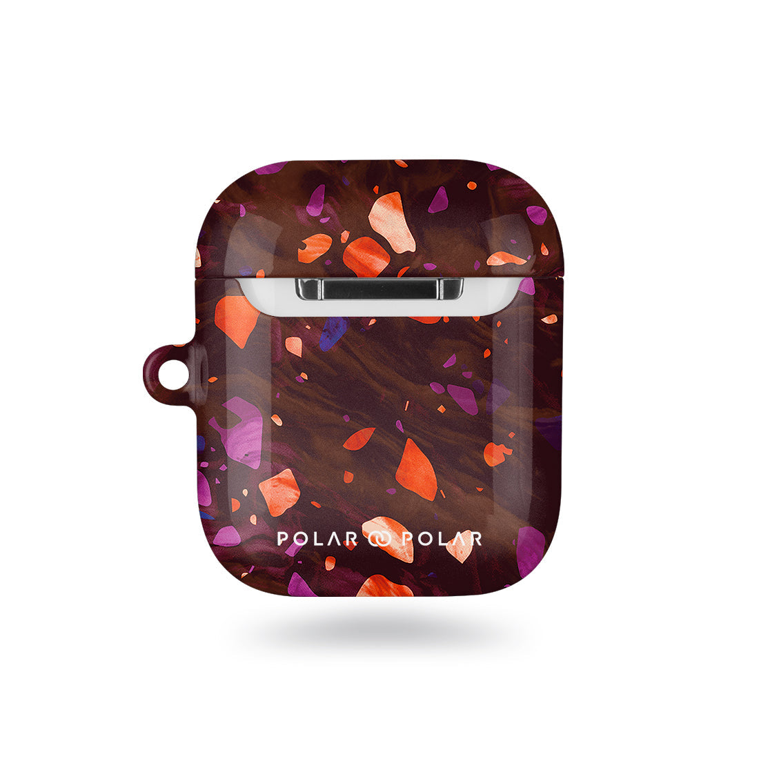 Paprika Terrazzo Gem | Custom AirPods Case